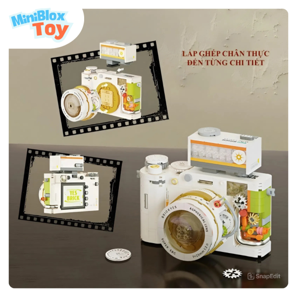 Retro Camera Lắp Ráp